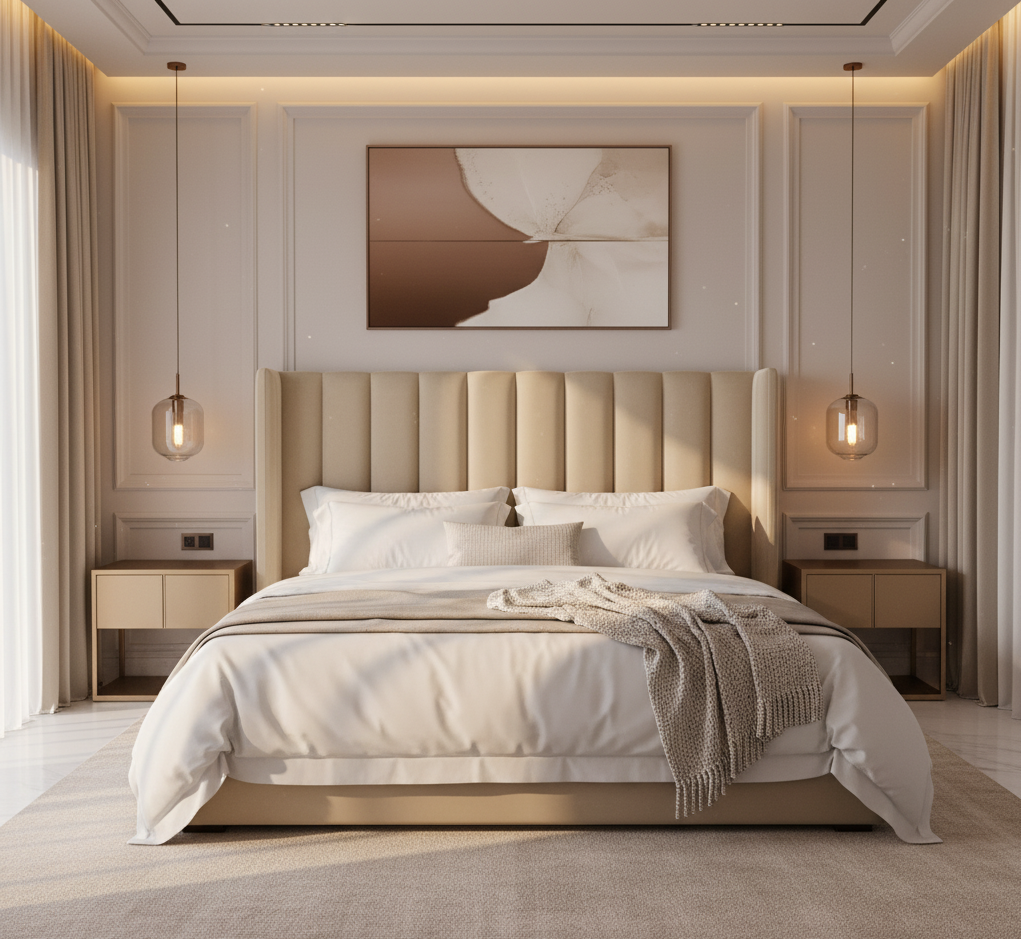 Luxury bedrokm